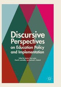 bokomslag Discursive Perspectives on Education Policy and Implementation