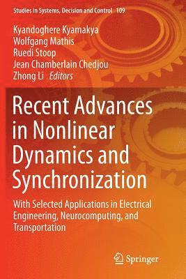 bokomslag Recent Advances in Nonlinear Dynamics and Synchronization