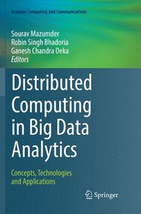 bokomslag Distributed Computing in Big Data Analytics