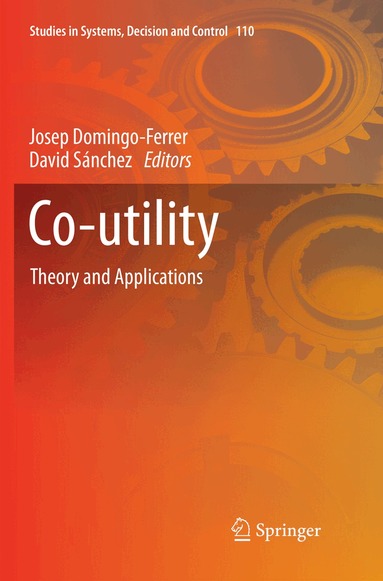 Josep Domingo-Ferrer, David Sánchez - Co-utility, Häftad