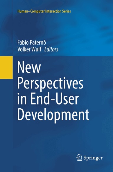 Fabio Paternò, Volker Wulf - New Perspectives in End-User Development, Häftad