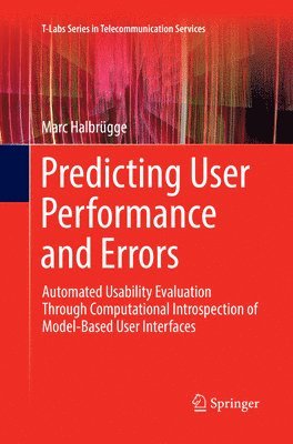 Predicting User Performance and Errors 1