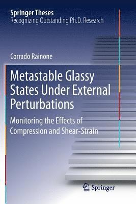 bokomslag Metastable Glassy States Under External Perturbations