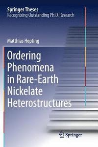 bokomslag Ordering Phenomena in Rare-Earth Nickelate Heterostructures