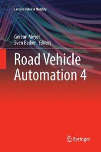 bokomslag Road Vehicle Automation 4