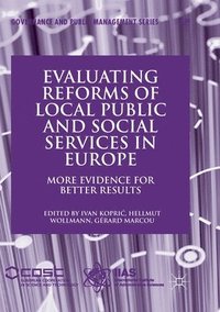 bokomslag Evaluating Reforms of Local Public and Social Services in Europe