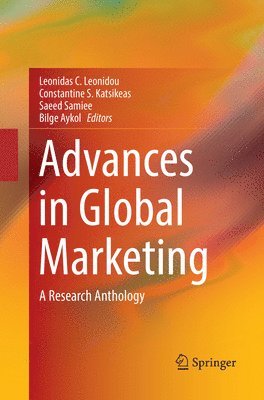 bokomslag Advances in Global Marketing