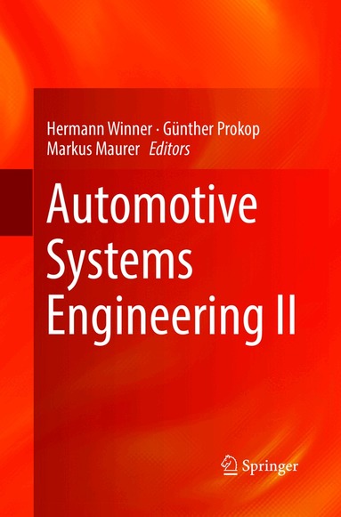 Hermann Winner, Günther Prokop, Markus Maurer - Automotive Systems Engineering II, Häftad