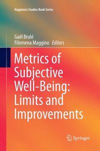 bokomslag Metrics of Subjective Well-Being: Limits and Improvements
