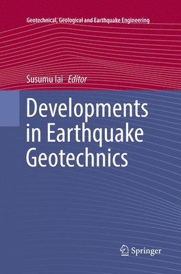 bokomslag Developments in Earthquake Geotechnics