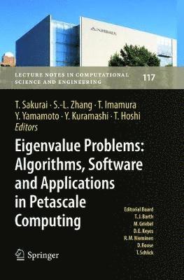 Eigenvalue Problems: Algorithms, Software and Applications in Petascale Computing