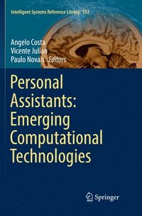 bokomslag Personal Assistants: Emerging Computational Technologies