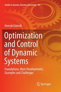 bokomslag Optimization and Control of Dynamic Systems