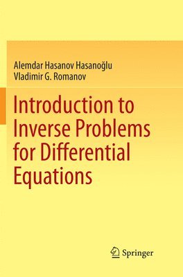 bokomslag Introduction to Inverse Problems for Differential Equations