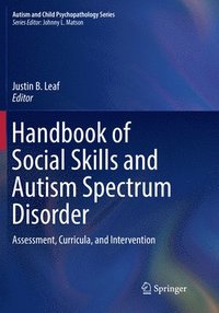 bokomslag Handbook of Social Skills and Autism Spectrum Disorder