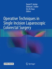 bokomslag Operative Techniques in Single Incision Laparoscopic Colorectal Surgery
