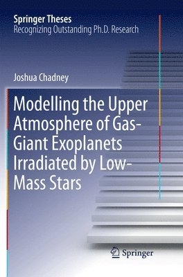 Modelling the Upper Atmosphere of Gas-Giant Exoplanets Irradiated by Low-Mass Stars 1