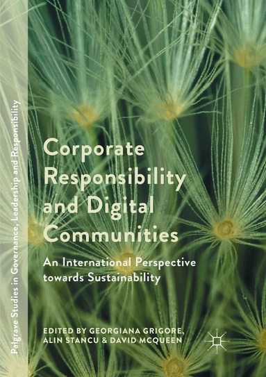Georgiana Grigore, Alin Stancu, David McQueen - Corporate Responsibility and Digital Communities, Häftad