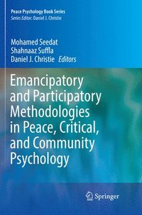 bokomslag Emancipatory and Participatory Methodologies in Peace, Critical, and Community Psychology