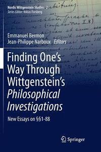 bokomslag Finding One's Way Through Wittgenstein's Philosophical Investigations