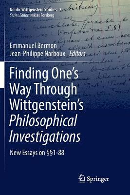 bokomslag Finding One's Way Through Wittgenstein's Philosophical Investigations