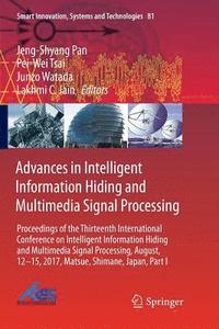 bokomslag Advances in Intelligent Information Hiding and Multimedia Signal Processing