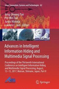 bokomslag Advances in Intelligent Information Hiding and Multimedia Signal Processing