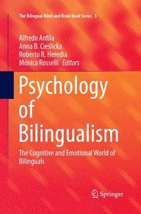 bokomslag Psychology of Bilingualism