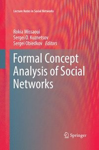 bokomslag Formal Concept Analysis of Social Networks