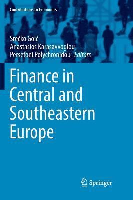 bokomslag Finance in Central and Southeastern Europe