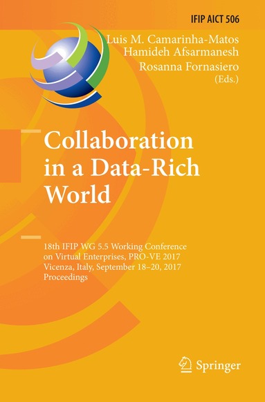 Luis M. Camarinha-Matos, Hamideh Afsarmanesh, Rosanna Fornasiero - Collaboration in a Data-Rich World, Häftad