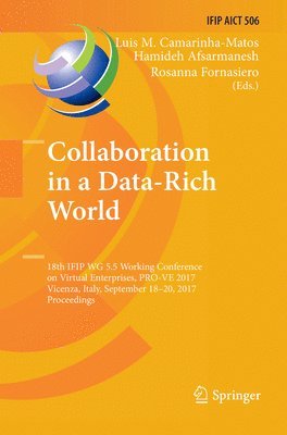 Luis M. Camarinha-Matos, Hamideh Afsarmanesh, Rosanna Fornasiero - Collaboration in a Data-Rich World, Häftad