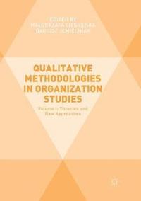 bokomslag Qualitative Methodologies in Organization Studies