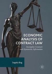 bokomslag Economic Analysis of Contract Law