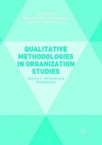 bokomslag Qualitative Methodologies in Organization Studies: Volume II: Methods and Possibilities