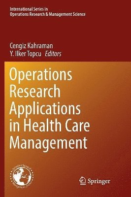 bokomslag Operations Research Applications in Health Care Management