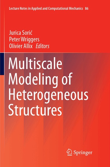 Jurica Sorić, Peter Wriggers, Olivier Allix - Multiscale Modeling of Heterogeneous Structures, Häftad