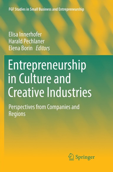 bokomslag Entrepreneurship in Culture and Creative Industries