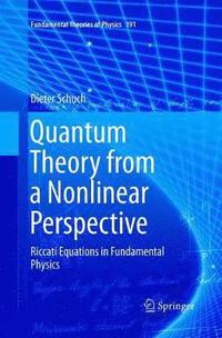 bokomslag Quantum Theory from a Nonlinear Perspective