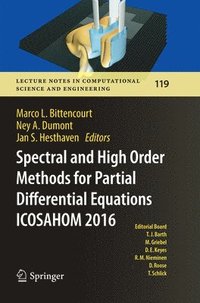 bokomslag Spectral and High Order Methods for Partial Differential Equations  ICOSAHOM 2016