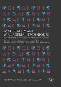 bokomslag Materiality and Managerial Techniques