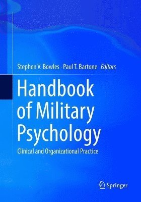 bokomslag Handbook of Military Psychology