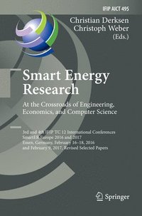 bokomslag Smart Energy Research. At the Crossroads of Engineering, Economics, and Computer Science