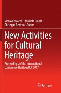 bokomslag New Activities For Cultural Heritage