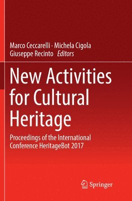 bokomslag New Activities For Cultural Heritage