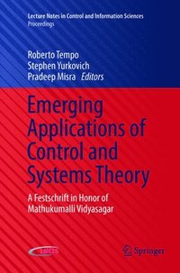 bokomslag Emerging Applications of Control and Systems Theory