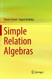 bokomslag Simple Relation Algebras