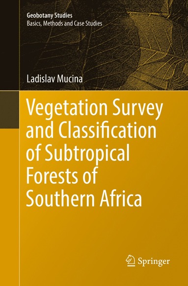 bokomslag Vegetation Survey and Classification of Subtropical Forests of Southern Africa