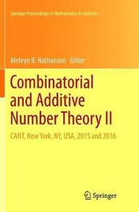 bokomslag Combinatorial and Additive Number Theory II