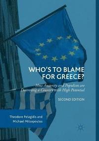 bokomslag Who's to Blame for Greece?